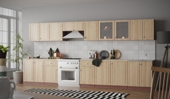 Кухня модульная Прага композиция 2 BMS готовый комплект