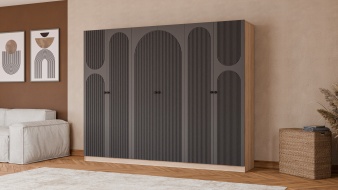 Шкаф распашной Рене 34 BMS