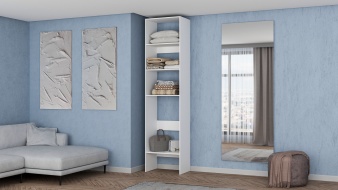 Стеллаж для одежды Мирта 29 BMS по индивидуальному размеру