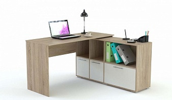 Письменный угловой стол ШКУ-1 BMS по индивидуальному размеру