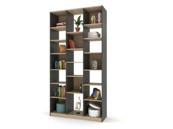 Широкий Стеллаж Лора №10-2 BMS