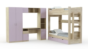 Детская мебель Лотос 8д BMS для двоих