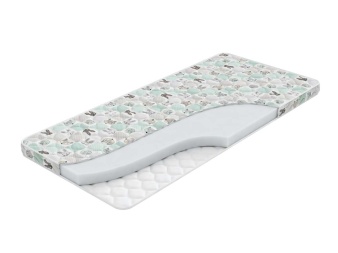 Беспружинный Матрас Kids Health Print