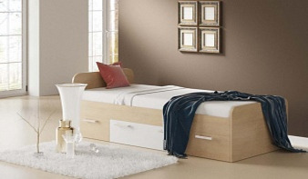 Кровать Мика с ящиками BMS 90х200 см с ящиками