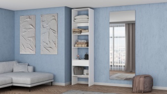 Стеллаж для одежды Мирта 34 BMS по индивидуальному размеру