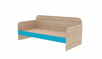 Синяя Кровать-диван Акварели BMS