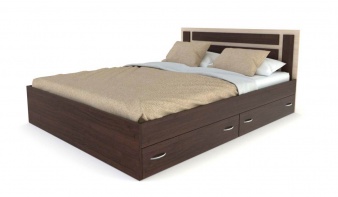 Кровать Олимпия BMS 160х200 см с ящиками