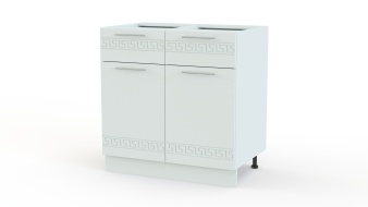 Тумба напольная 2 ящика и двери Греция BMS