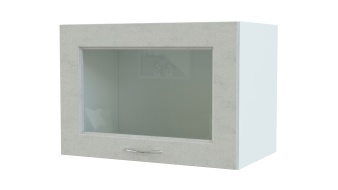 Шкаф верхний высокий Гарда горизонтальный стекло BMS