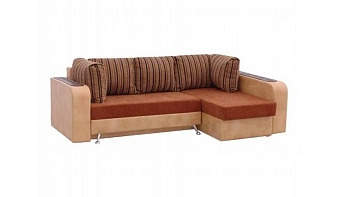 Угловой диван Серенада BMS коричневого цвета