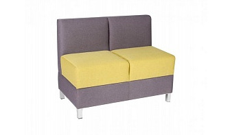 Модульный диван Лион 2-х местный BMS тип - прямой, материал - ткань