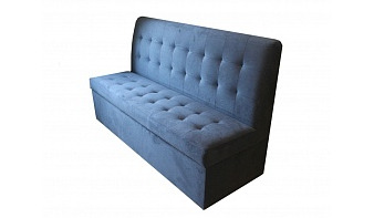 Кухонный диван Синий BMS тип - прямой, цвет - синий