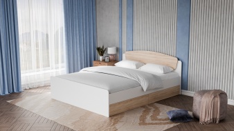 Кровать Астория 2-10 BMS 140х200 см с ящиками