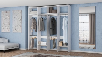 Стеллаж для одежды Мирта 62 BMS по индивидуальному размеру