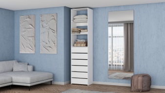 Стеллаж для одежды Мирта 37 BMS по индивидуальному размеру