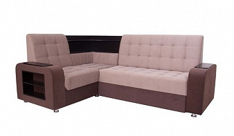 Угловой диван Берг-2.1 BMS коричневого цвета