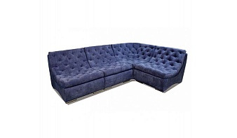 Угловой диван Касабланка-2 BMS синего цвета