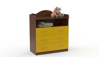 Пеленальный комод Фиалка 4 BMS из МДФ