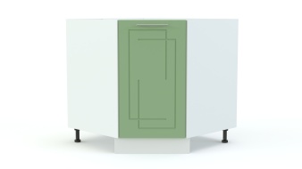 Шкаф нижний угловой (трапеция) Мега BMS