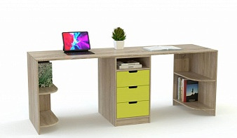 Письменный стол для двоих детей Джуни BMS по индивидуальному размеру