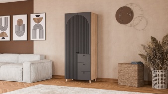 Шкаф распашной Вивьен 1 BMS