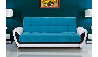 Прямой диван Сиеста 3 BMS синий
