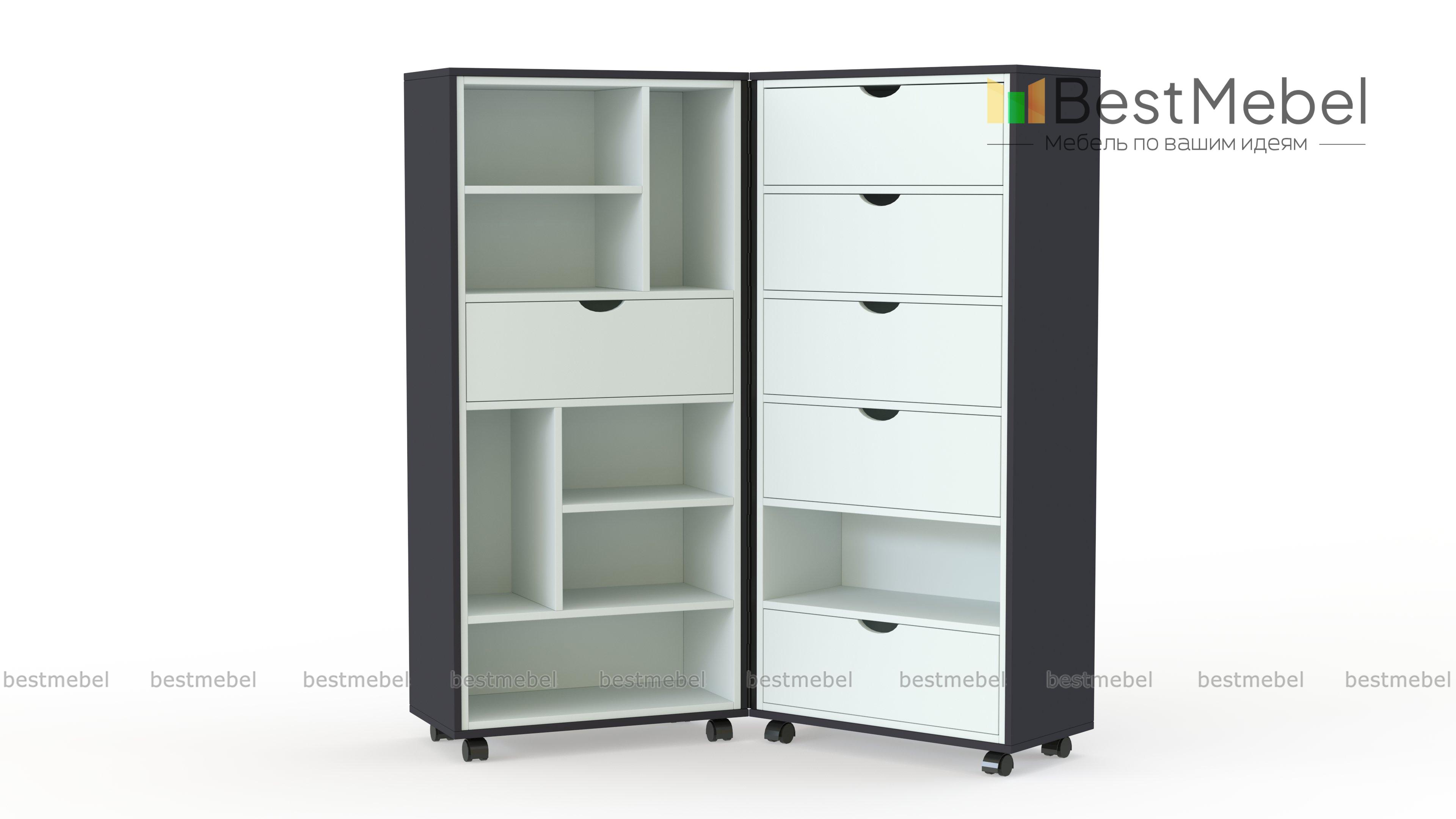 Комод на колесиках Лекси 7 BMS - Фото