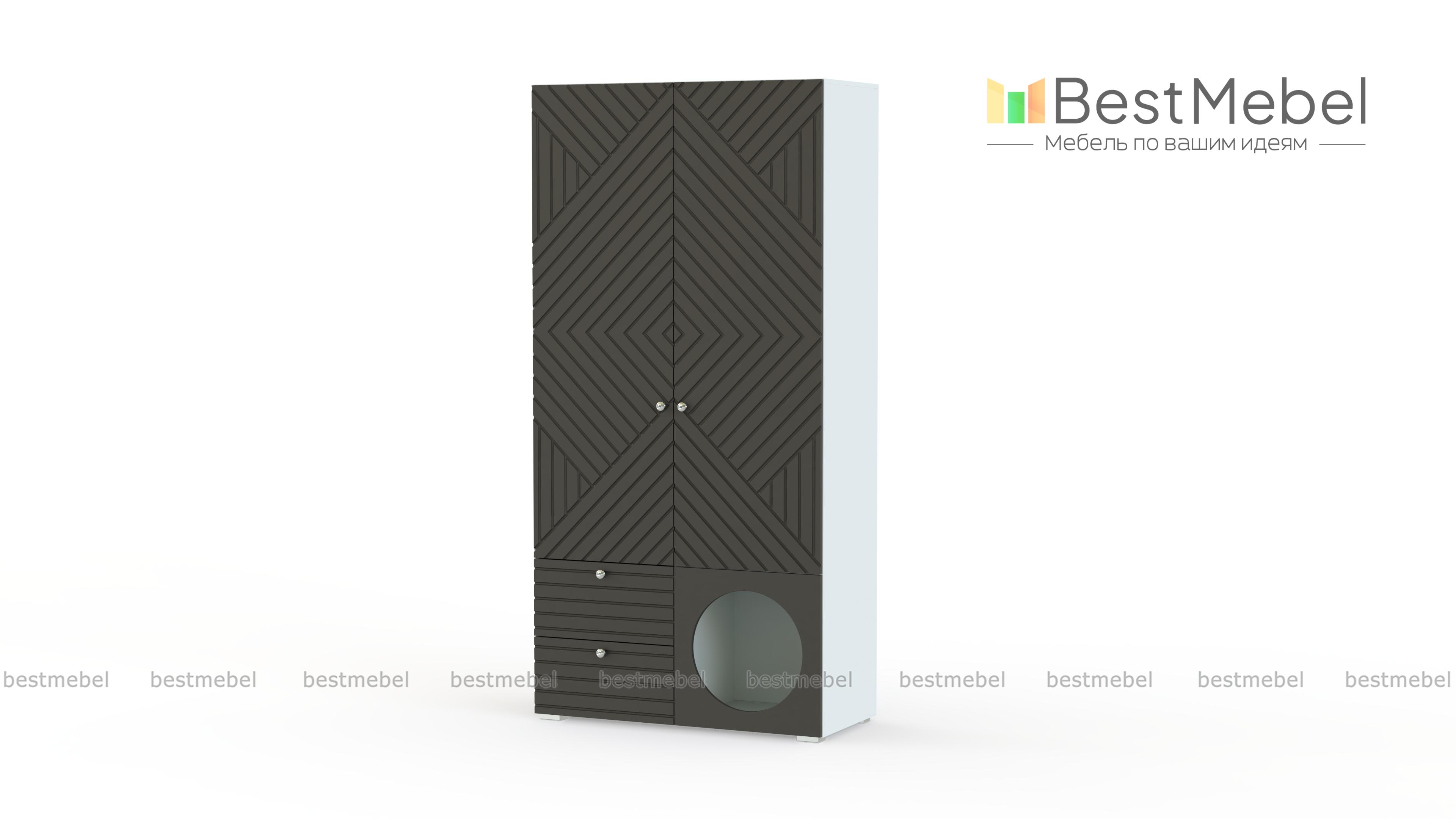 Шкаф распашной Авелин 13 BMS - Фото