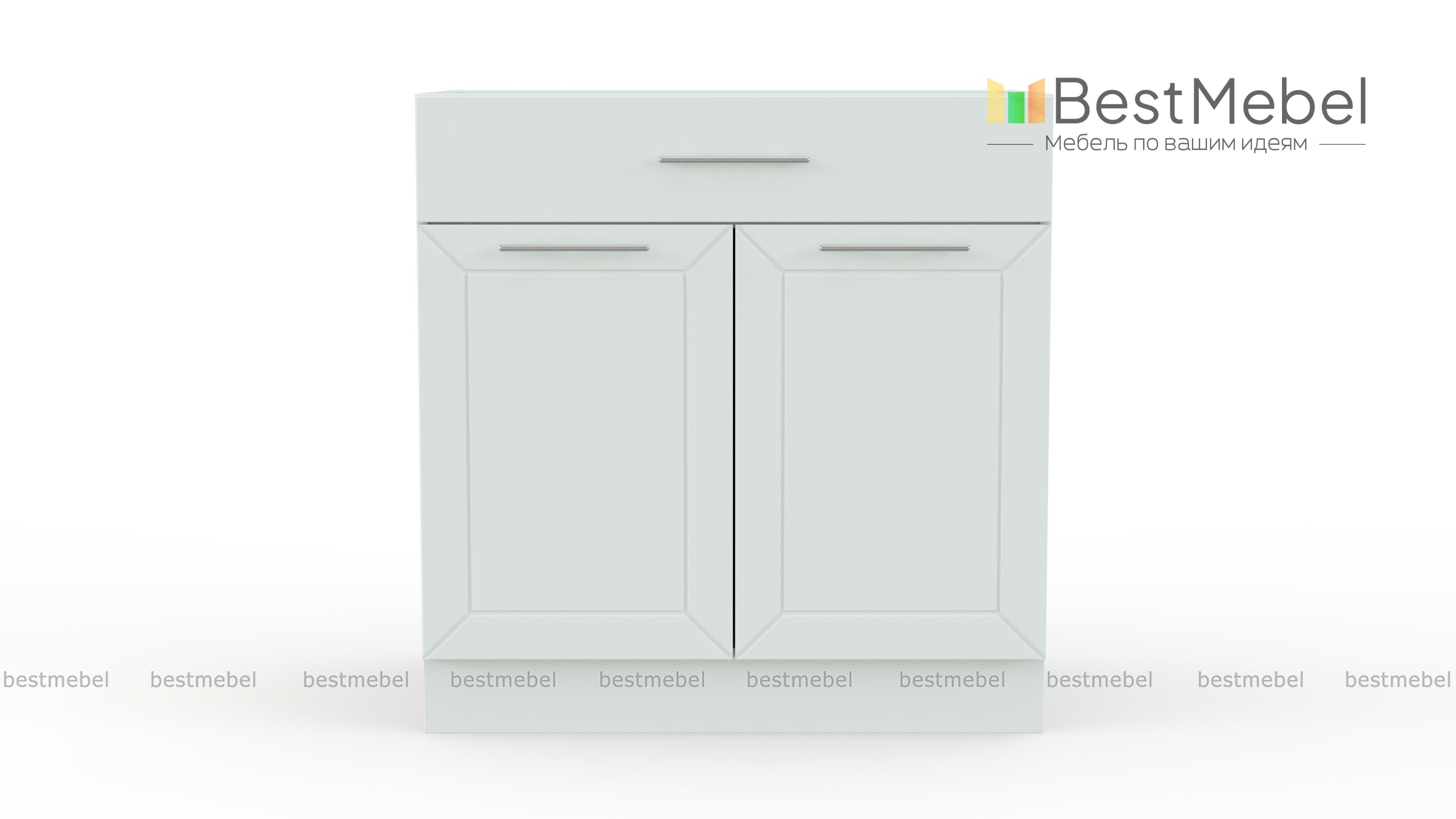 Шкаф нижний с 2-мя дверцами и ящиком Тетчер BMS - Фото