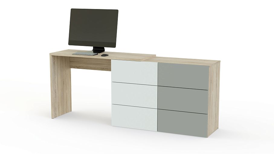 Комод со столом Капри BMS - Фото