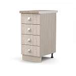 Тумба напольная Квадро 4МЯ BMS - Фото 10