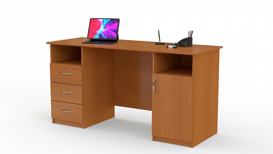 Письменный стол двухтумбовый BMS - Фото