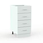 Шкаф нижний с 4-мя ящиками Изабелла BMS - Фото 3