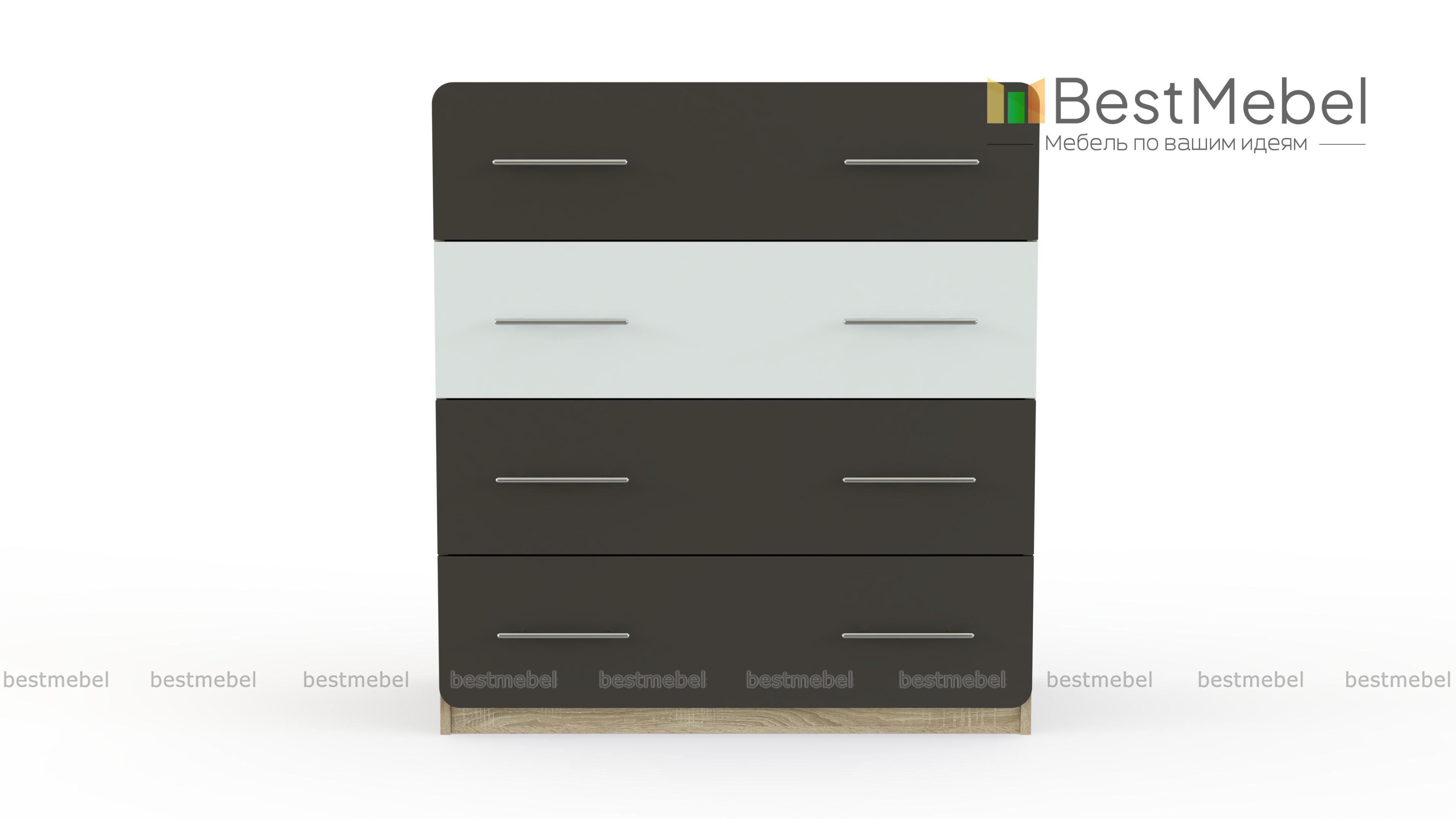 Комод с 4-мя ящиками Arez BMS - Фото