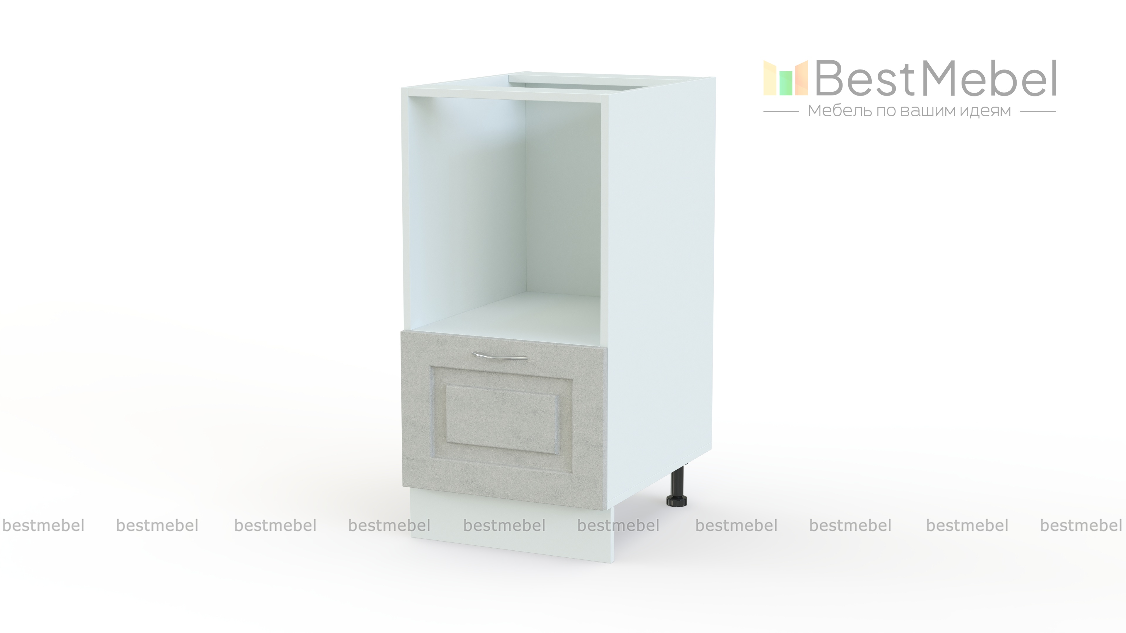 Шкаф нижний Гарда с нишей под микроволновку  BMS