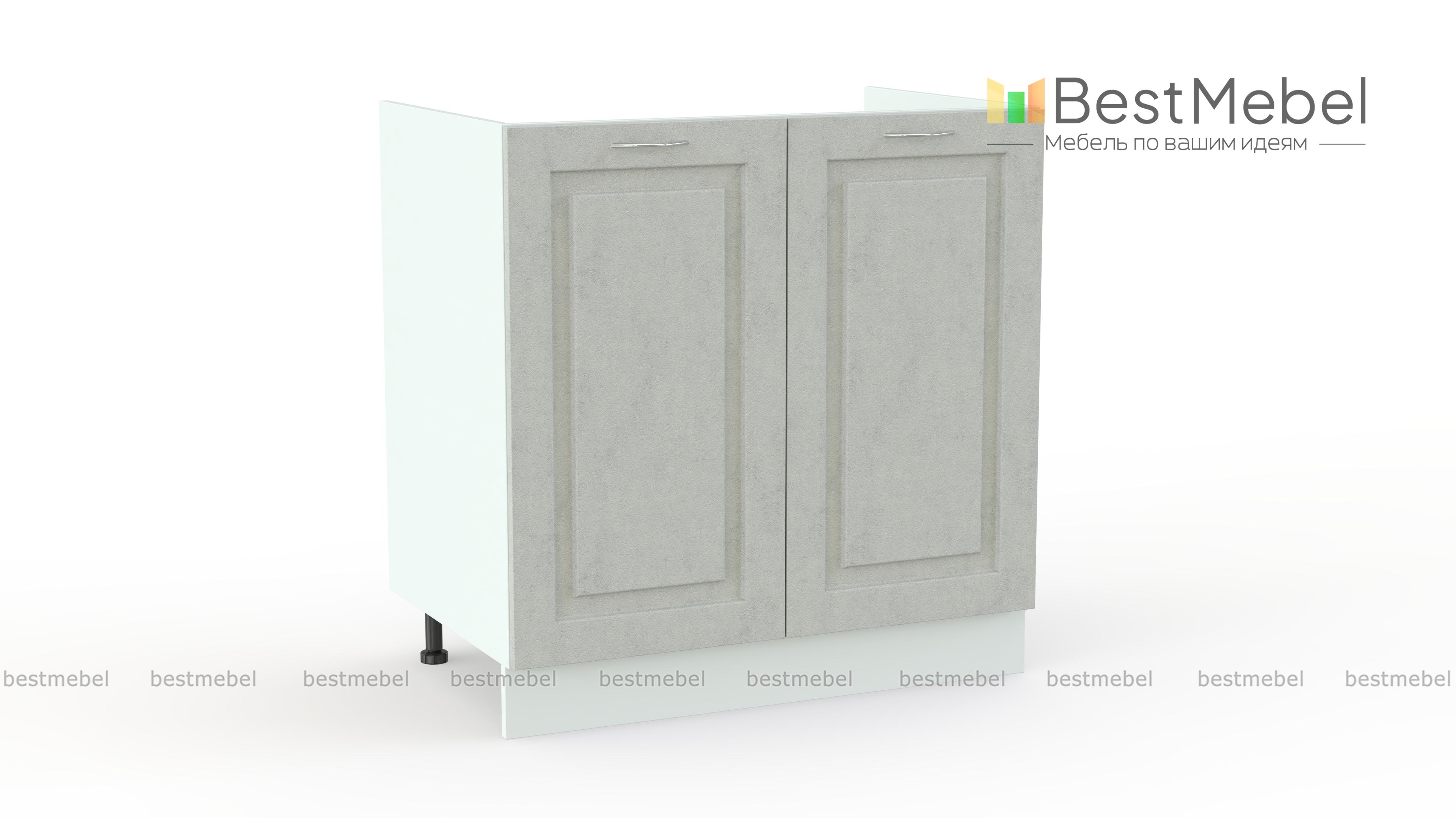 Шкаф нижний Гарда мойка 2 двери BMS - Фото