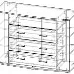 Схема сборки Комод Борман BMS