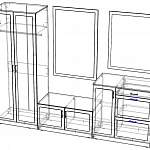 Схема сборки Прихожая Алисия BMS