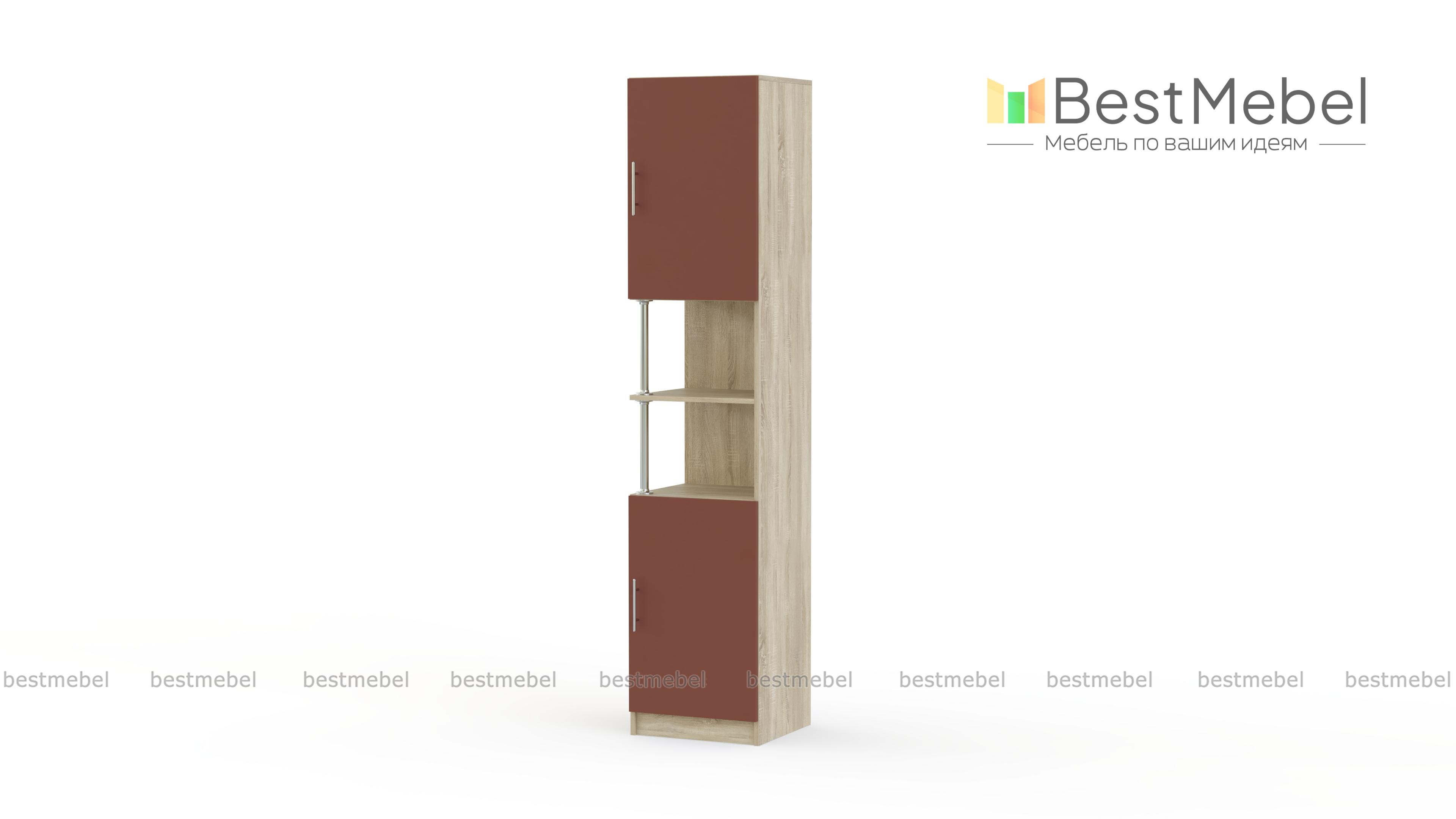 Шкаф-пенал Ника 407 BMS - Фото