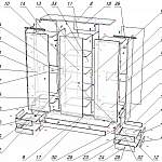 Схема сборки Шкаф распашной Плато 6 BMS
