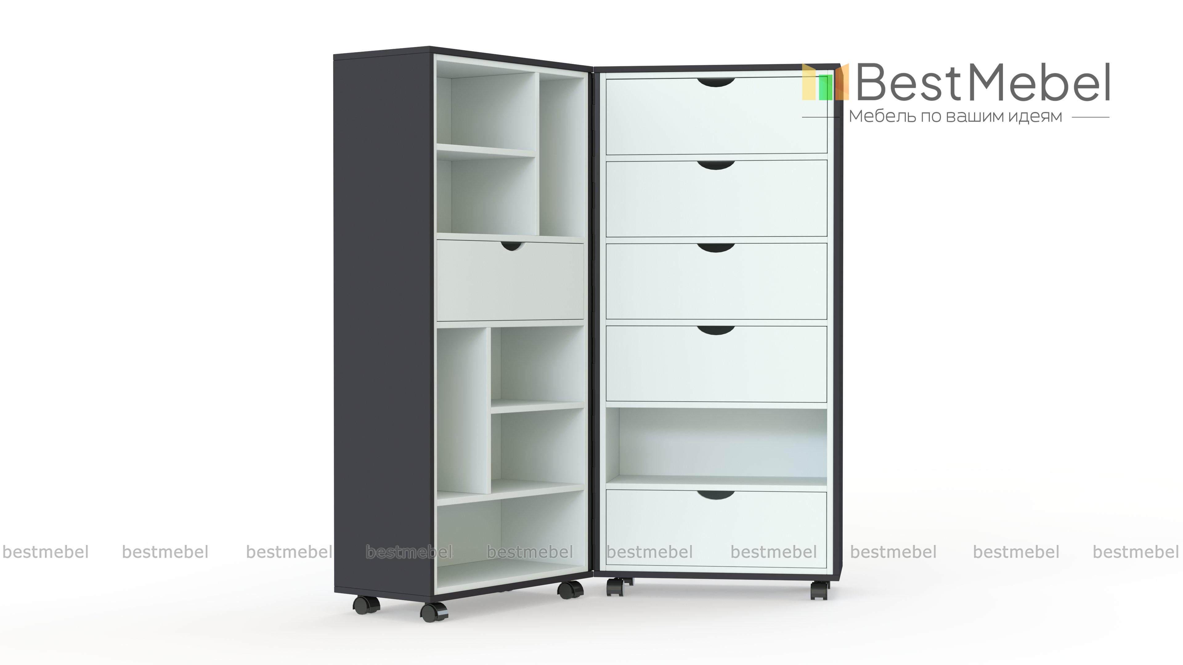 Комод на колесиках Лекси 7 BMS - Фото