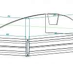 Чертеж Детская кровать Мария 2 BMS