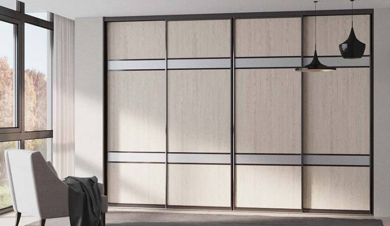 Шкаф-купе Z-274 BMS(Белье - Платье - Платье (станд. 4))