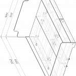 Чертеж Кровать Астериа 14 BMS