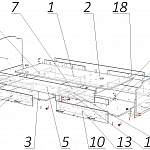Схема сборки Кровать с ящиками Венеция 3 BMS