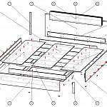 Схема сборки Кровать двуспальная Новелла СТЛ 105.02-01 BMS