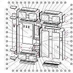 Чертеж Прихожая Дар-2 BMS