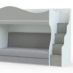 Детская кровать с диваном Дон Кихот 15 BMS - Фото 5