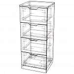 Схема сборки Тумба Нордли Nordli 8