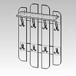 Чертеж Вешалка Гиацинт 4 BMS